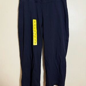 Lands' End Dark Navy Cropped Pants